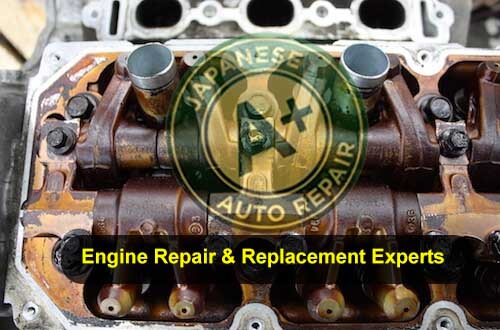 Image of cylinder head - Engine Repair & Replacement Experts - A+ Japanese Auto Repair Inc.